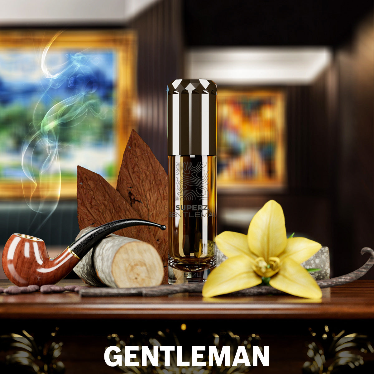 Gentleman - 6 ml Exkluzívny 100% parfumový olej - Pre mužov - V novom balení!