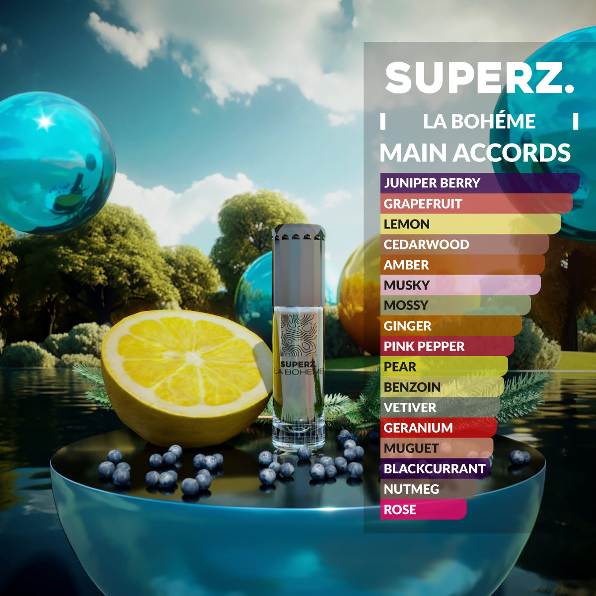 La Bohéme - 6 ml Exkluzívny 100% parfumový olej - Pre mužov