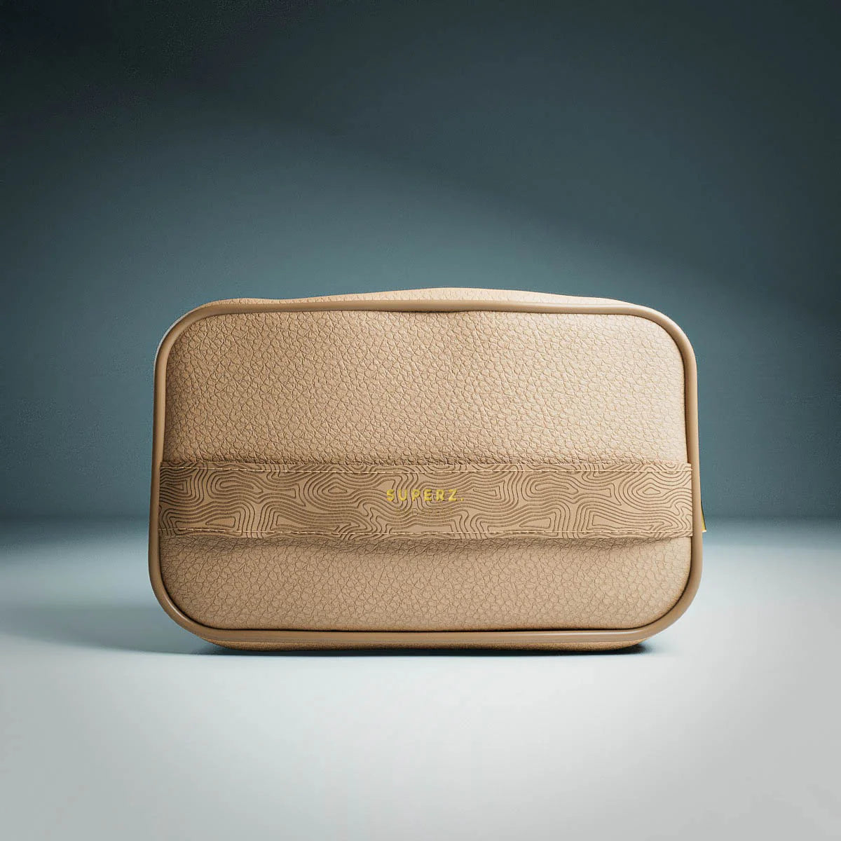 Taška z prémiovej vegánskej kože – béžová