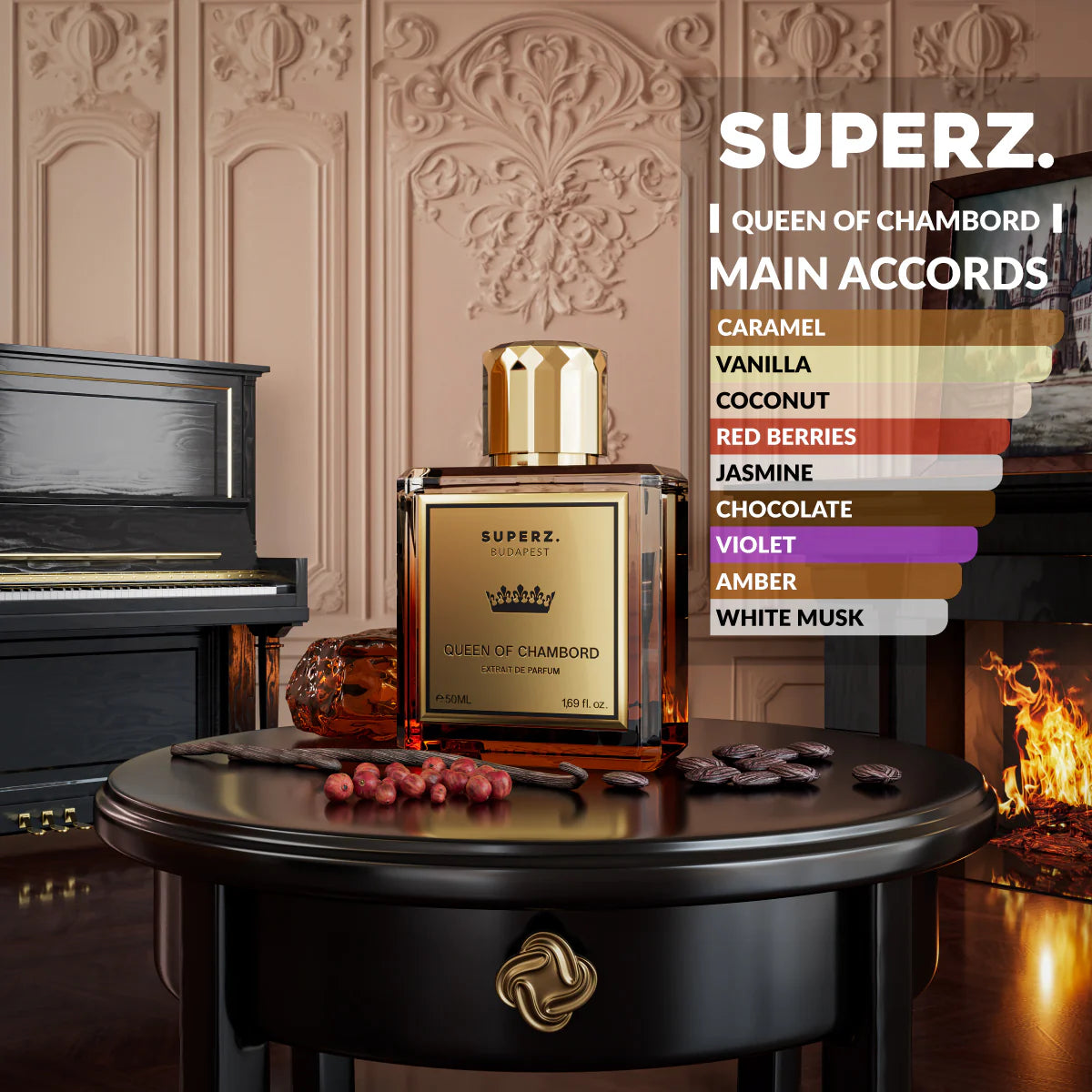 Queen of Chambord - 50 ml Extrait De Parfum - Damen