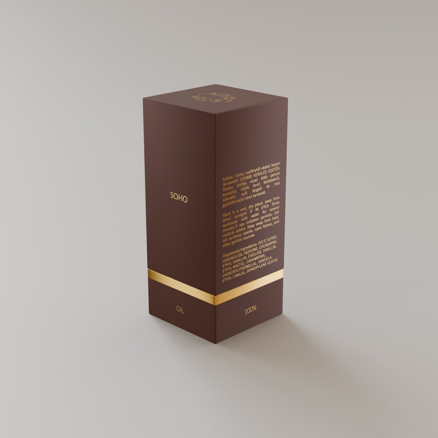 Soho - 6 ml Exkluzívny 100% parfumový olej - Unisex - V novom balení!