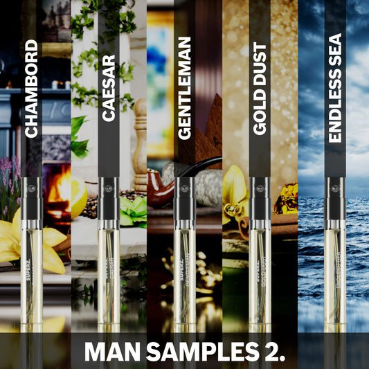 Man Samples 2. - 5x1,5 ml Extrait De Parfum