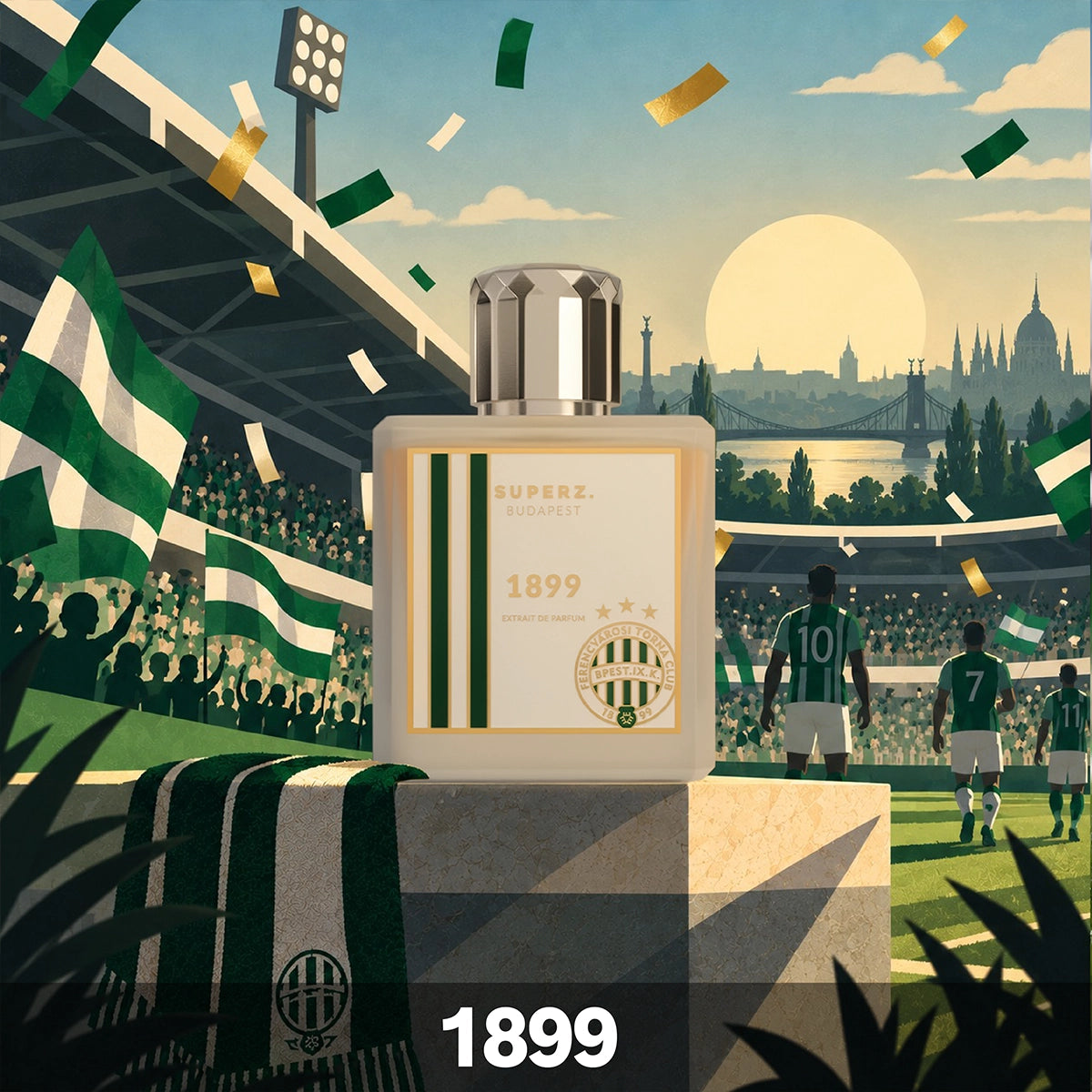 SUPERZ. x Fradi - 1899 - 50 ml Extrait de Parfum - Unisex