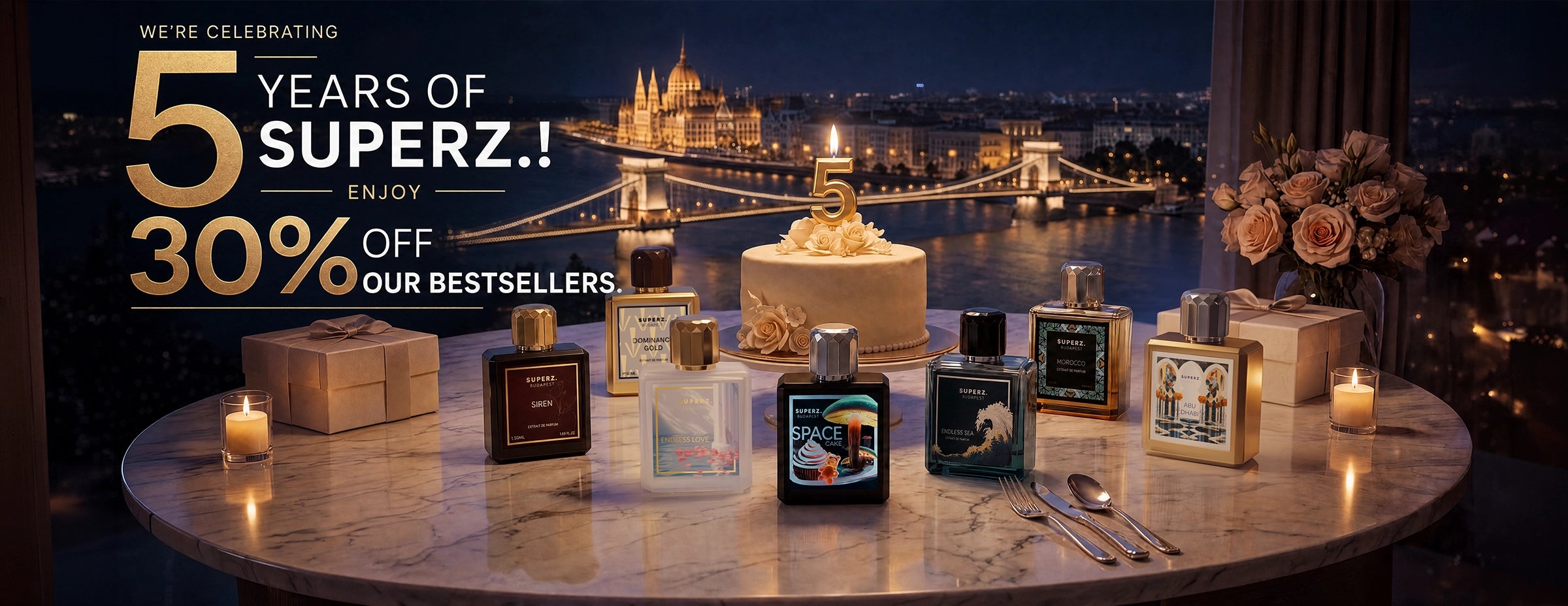 We are celebrating 5 years of SUPERZ.! Enjoy 30% OFF our bestsellers.