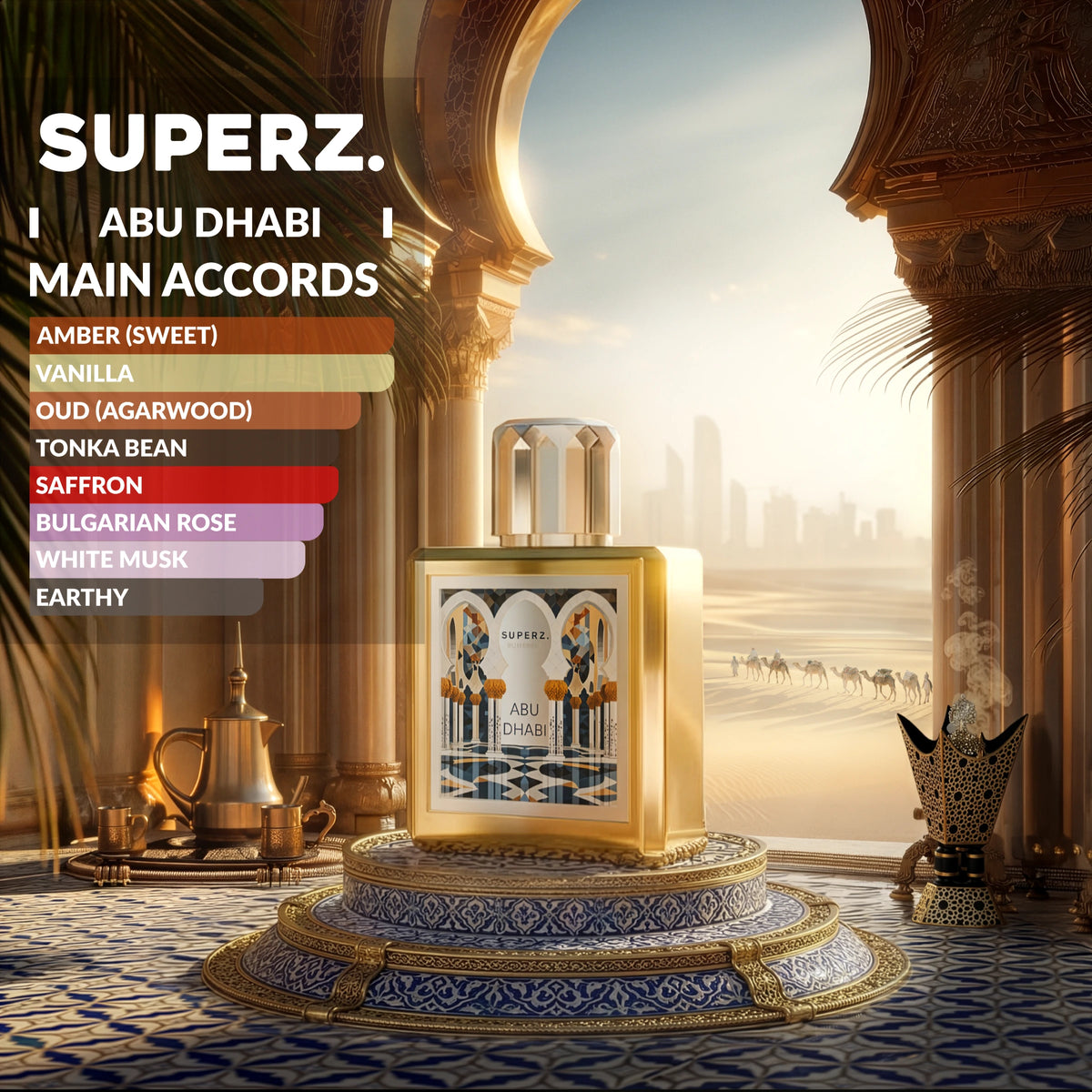 Abu Dhabi - 50 ml Extrait De Parfum - Unisex - V novom balení!