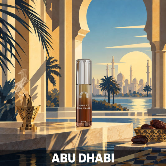 Abu Dhabi - 6 ml Exclusive 100% Perfume oil - Unisex - New box design