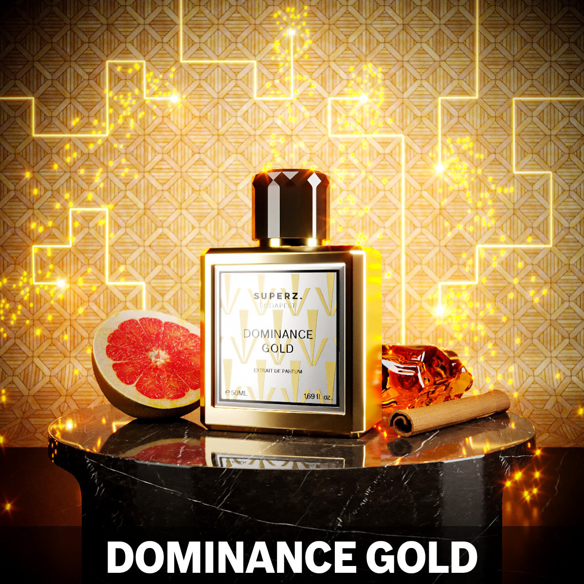 Dominance Gold - 50 ml Extrait De Parfum - Herren