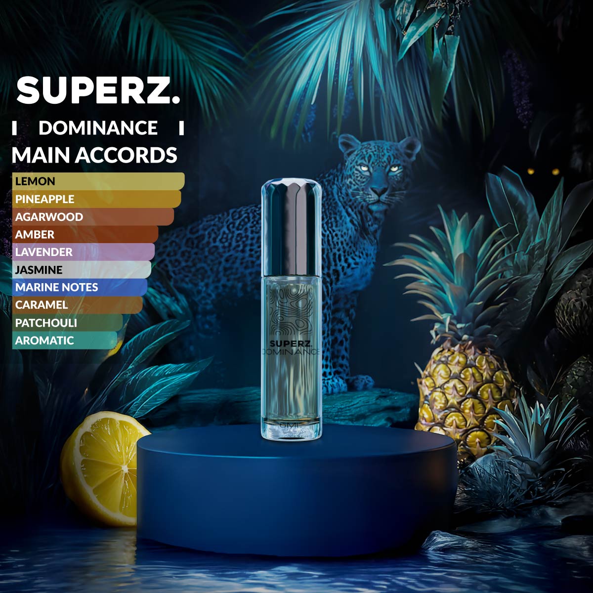 Dominance - 6 ml Exclusive 100% Perfume oil - Man