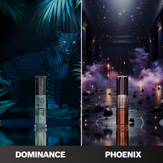 Dominance & Phoenix - 2x6 ml exklusives 100% Parfümöl - Herren