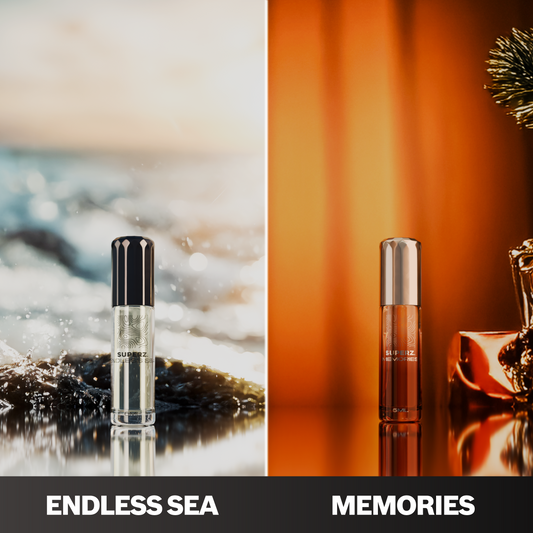 Endless Sea & Memories - 2x6 ml exklusives 100% Parfümöl - Herren/Unisex