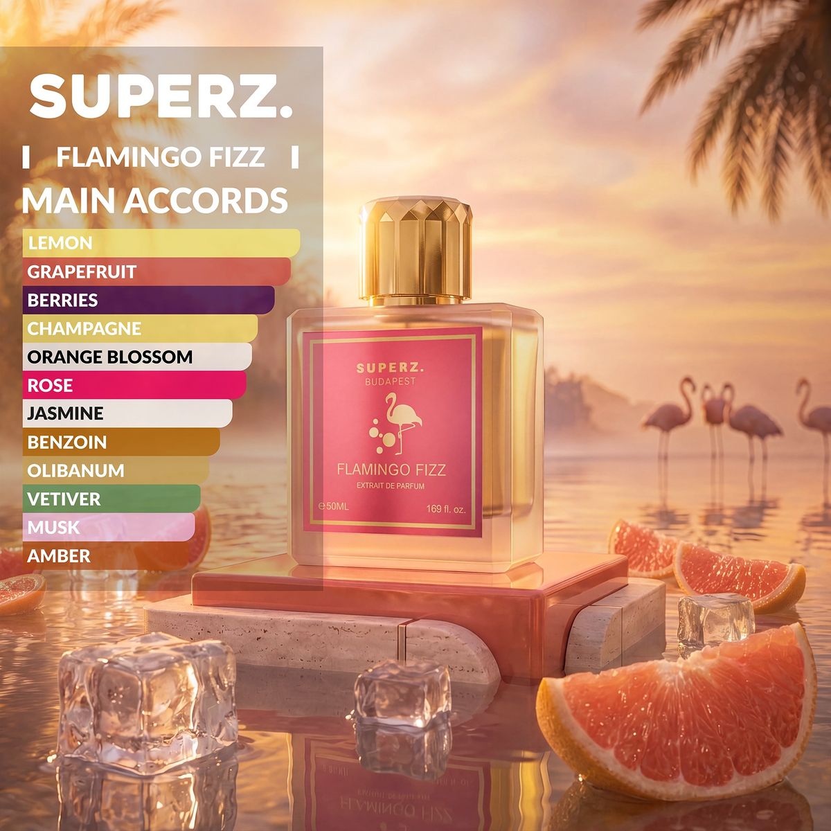 Flamingo Fizz - 50 ml Extrait De Parfum - Damen