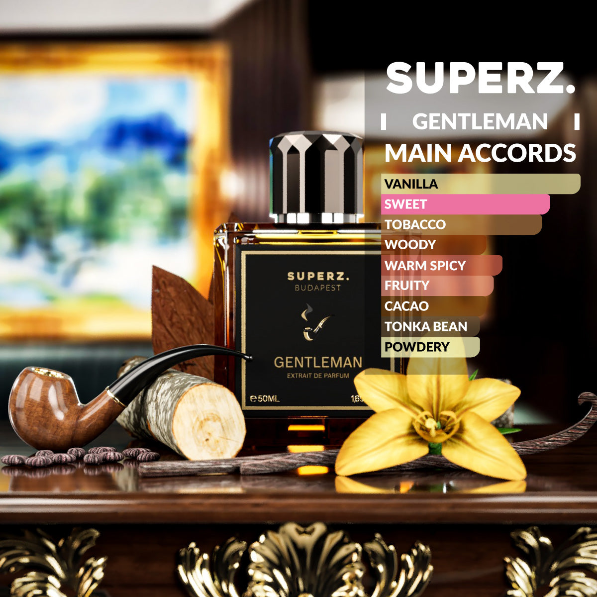 Gentleman - 50 ml Extrait De Parfum - Pre mužov - V novom balení!
