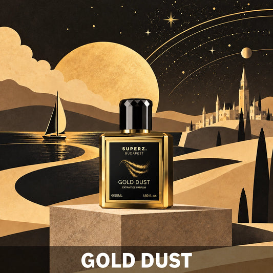 Gold Dust – Akcia 1+1 – 50 ml Extrait De Parfum – Pre mužov + Darček: Gold Dust – 6 ml Parfumový olej