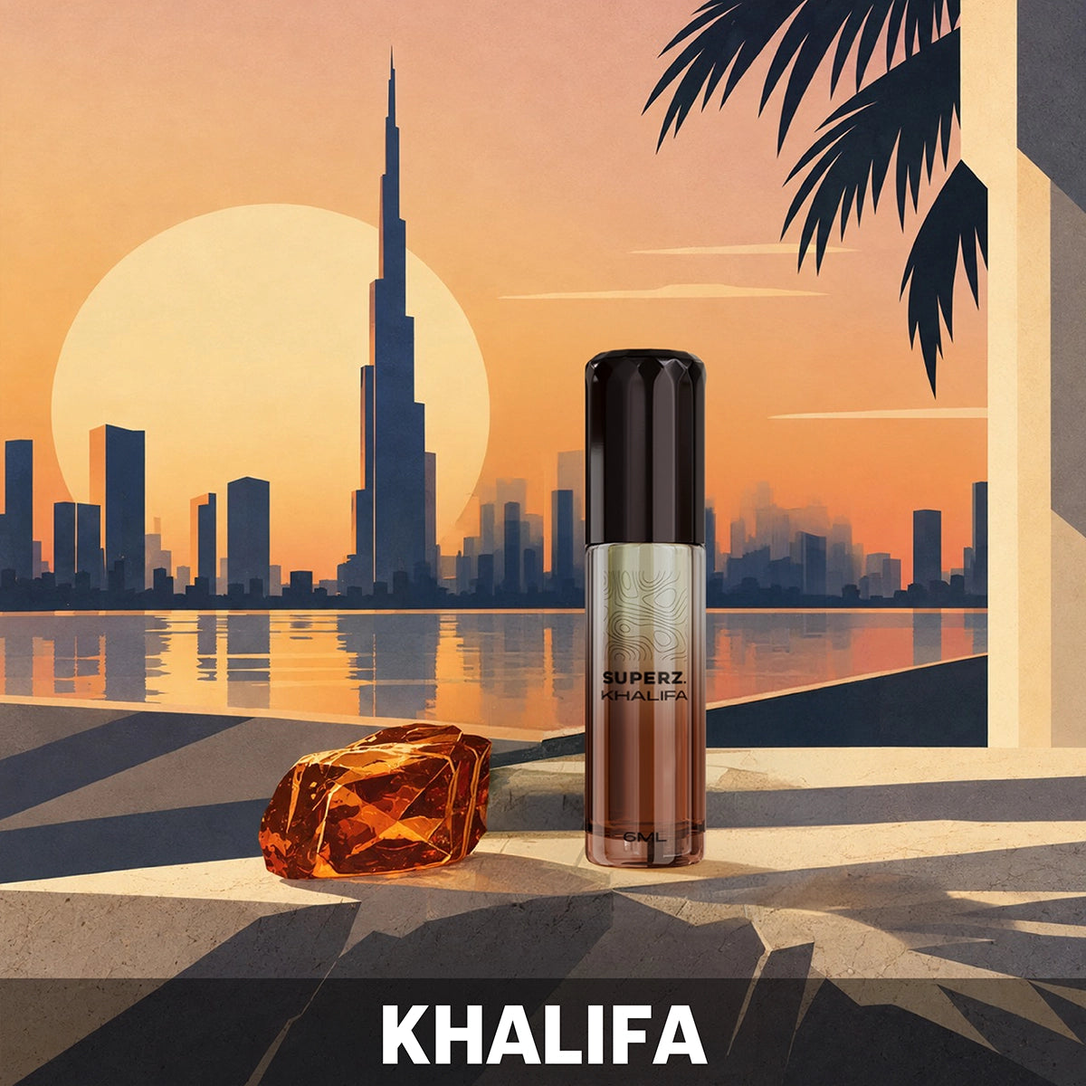 Khalifa - 6 ml Exclusive 100% Perfume oil - Man
