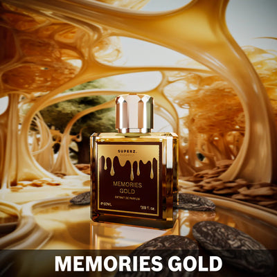 Memories Gold - 50 ml Extrait De Parfum - Unisex - New box design