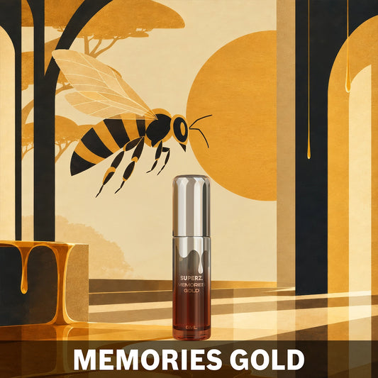 Memories Gold - 6 ml exklusives 100% Parfümöl - Unisex - im neuen Design!
