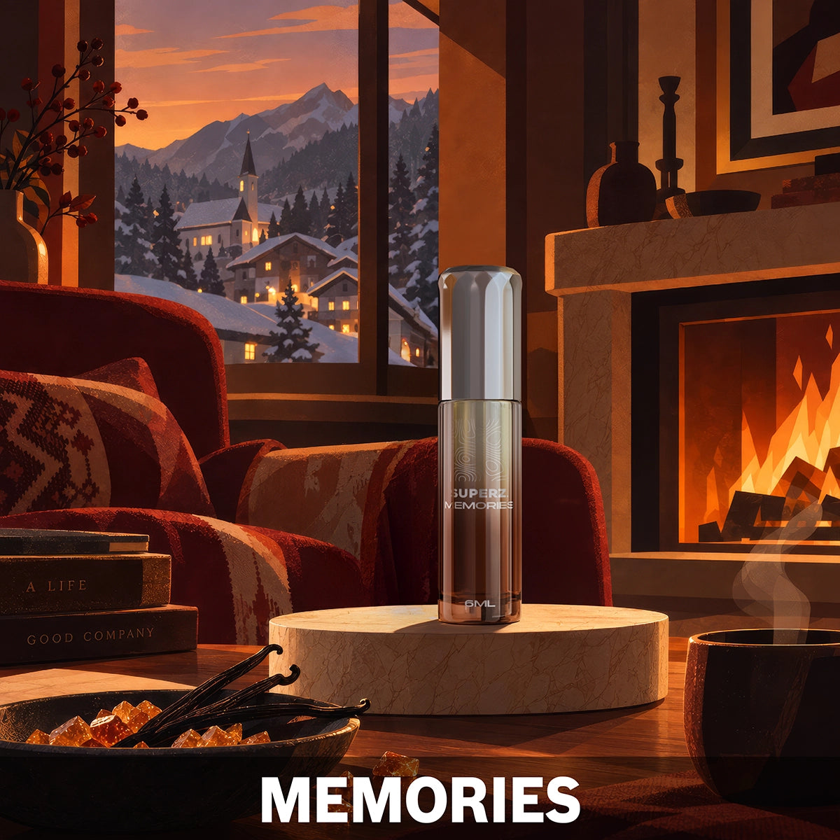 Neue Formel! - Memories - 6 ml exklusives 100% Parfümöl - Unisex
