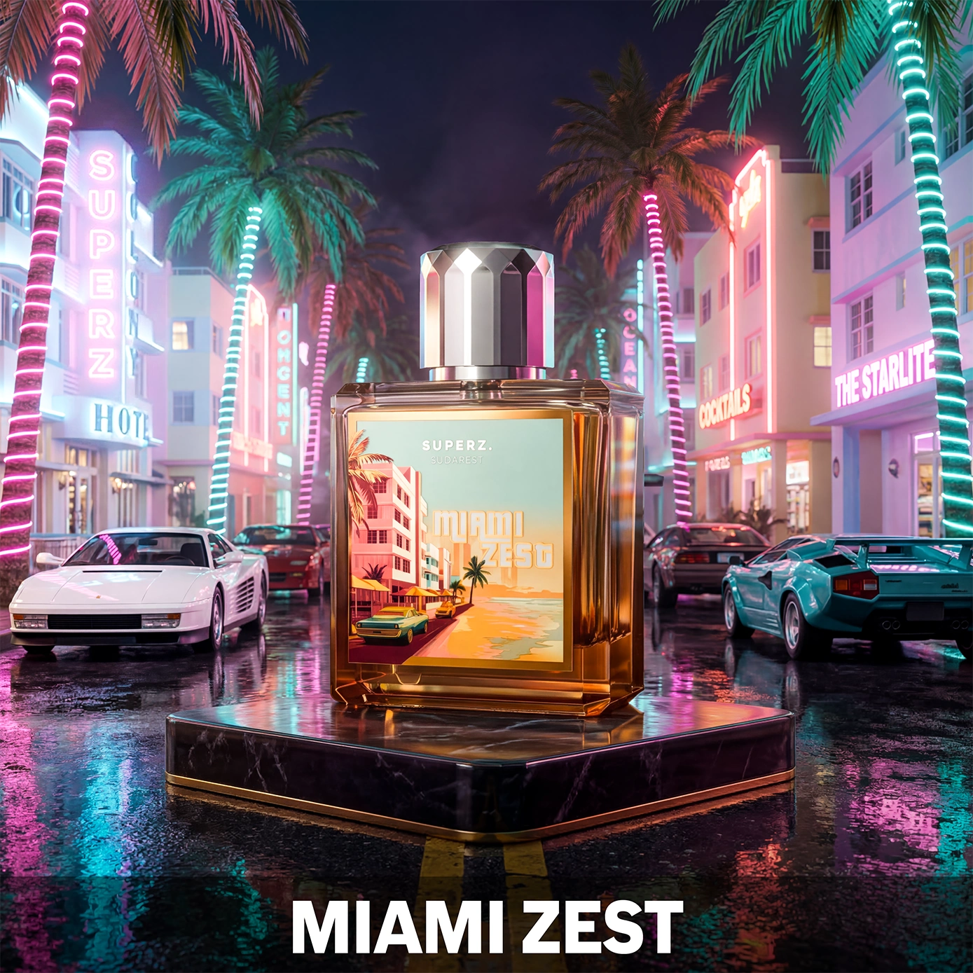 Miami Zest - VIP - 50 ml Extrait De Parfum - Unisex