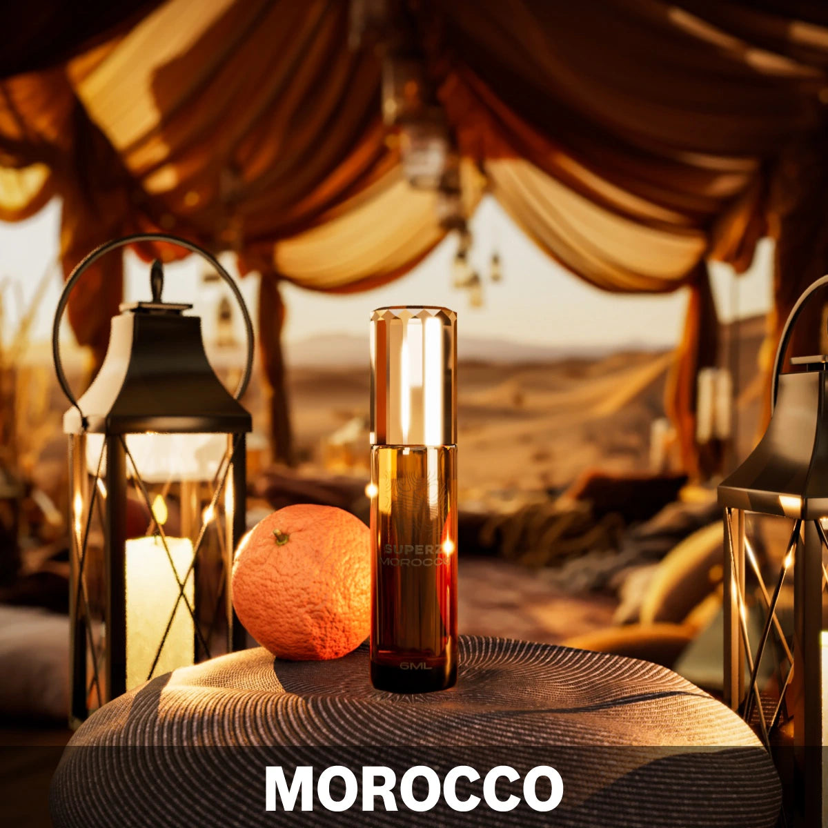 Morocco - 6 ml exklusives 100% Parfümöl - Unisex - im neuen Design!
