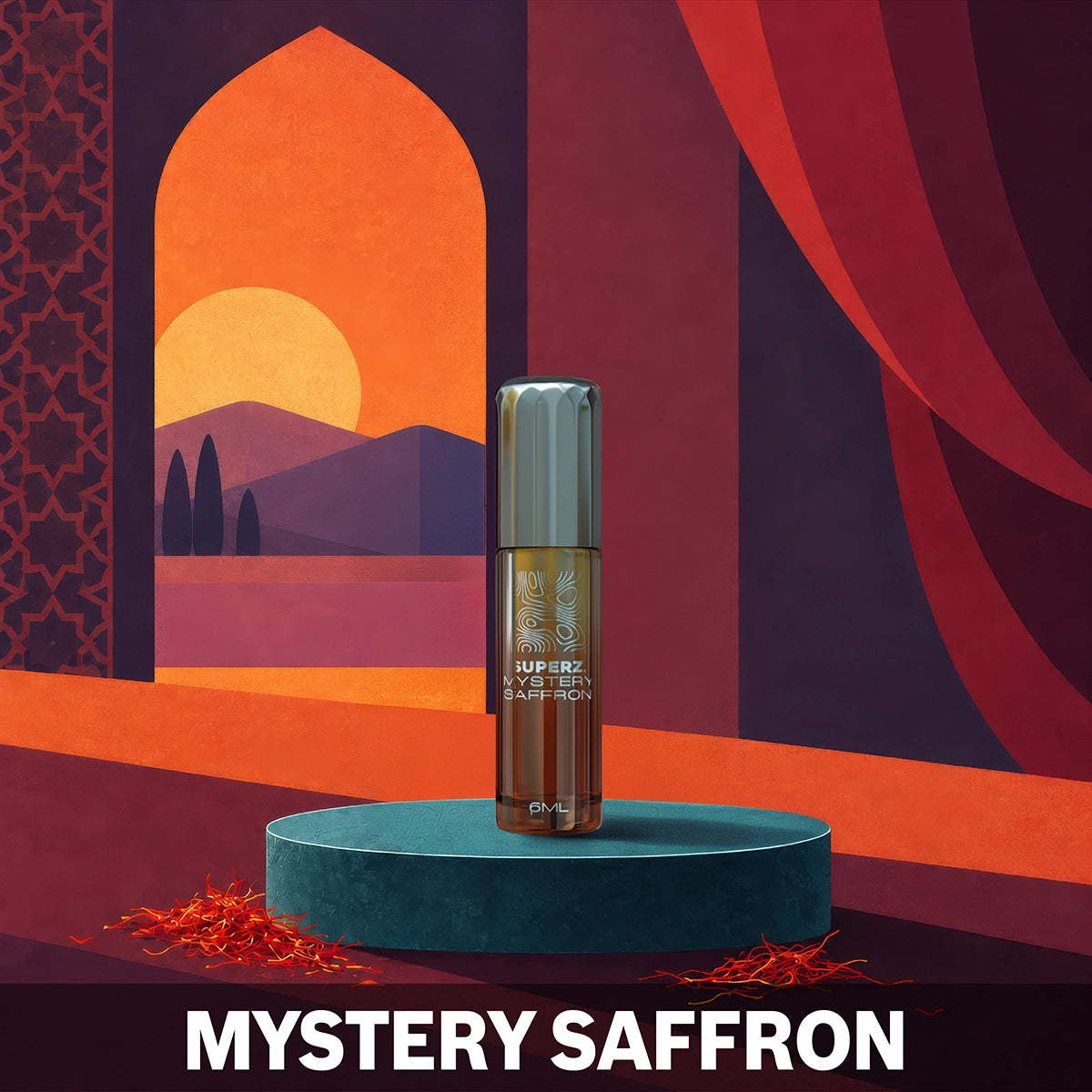 Mystery Saffron - 6 ml exklusives 100% Parfümöl - Unisex