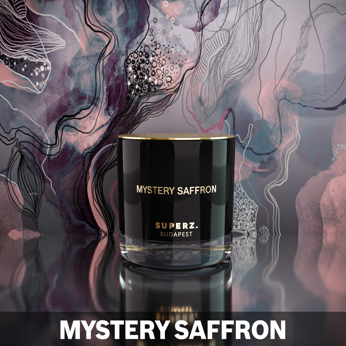 Mystery Saffron - Vonná sviečka