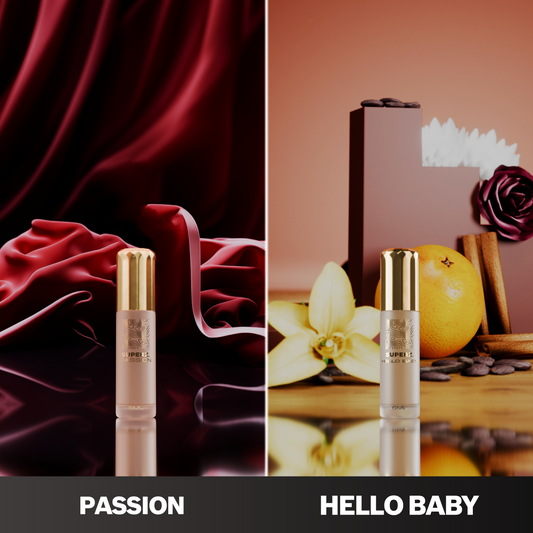 Passion & Hello Baby - 2x6 ml exklusives 100% Parfümöl - Damen