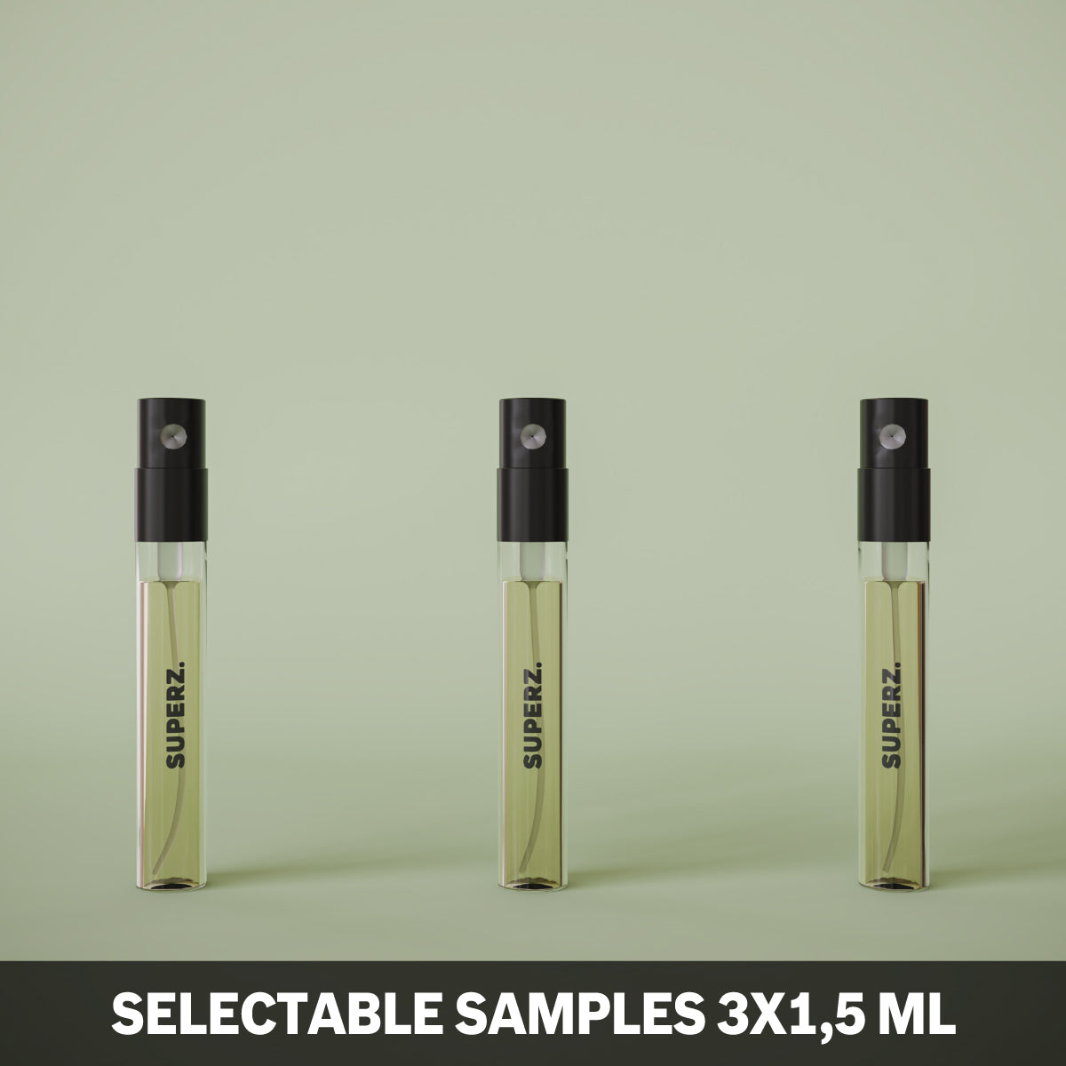 Vlastný výber vôní - Vzorky - 3x1,5ml Extrait de Parfum