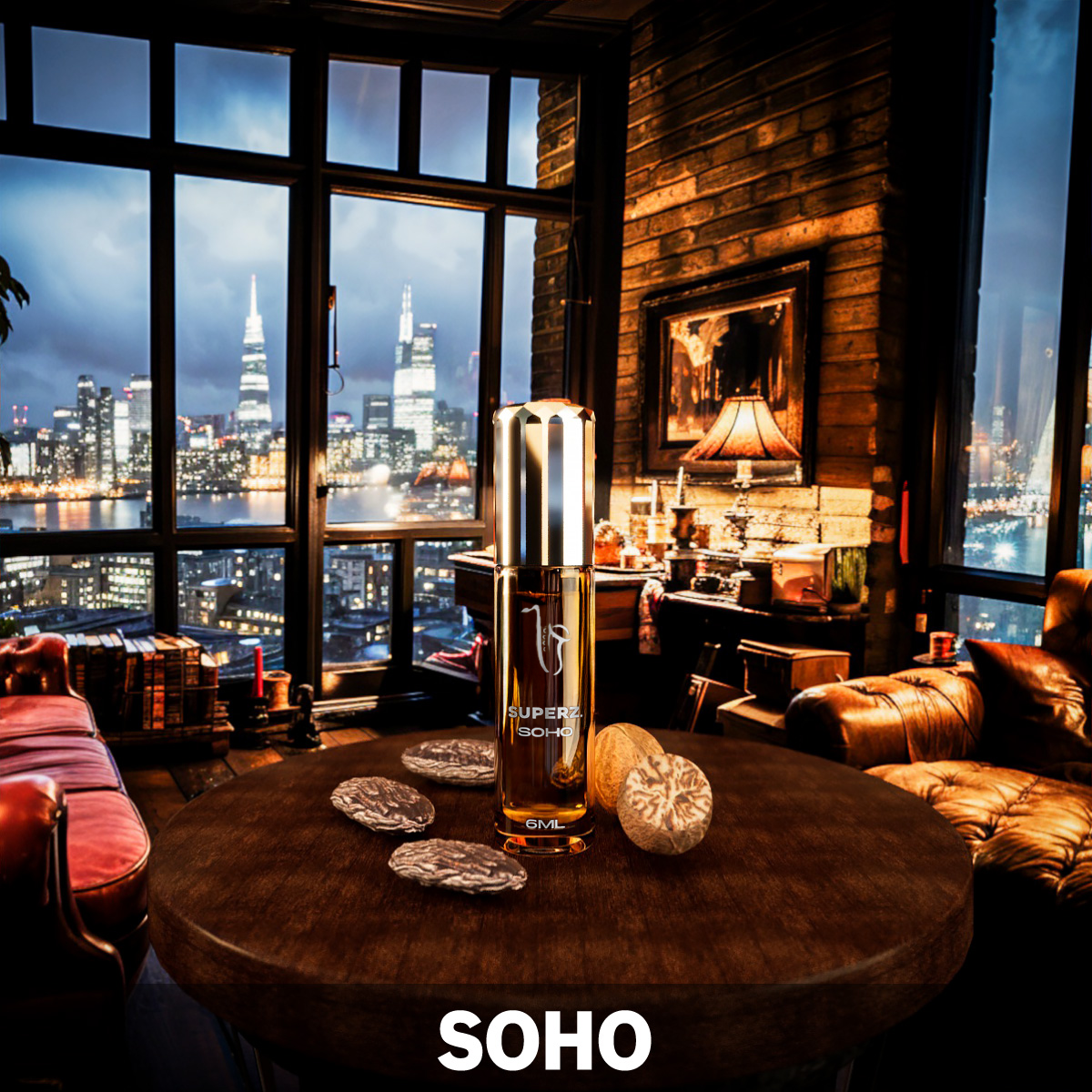 Soho - 6 ml Exclusive 100% Perfume oil - Unisex - New box design