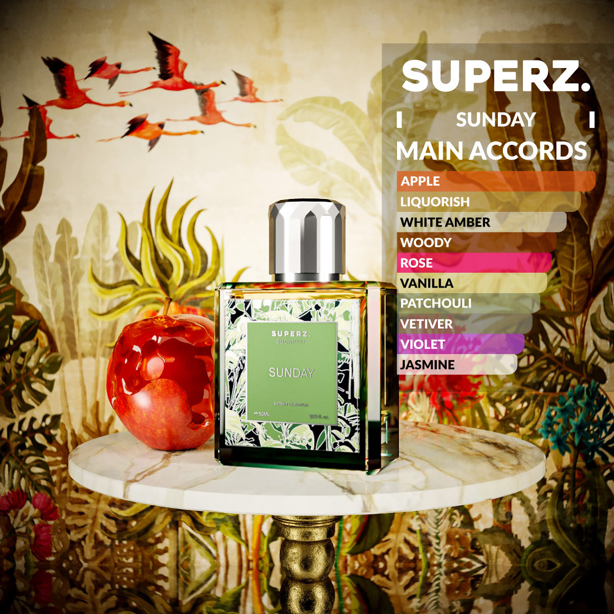 Sunday - 50 ml Extrait De Parfum - Unisex
