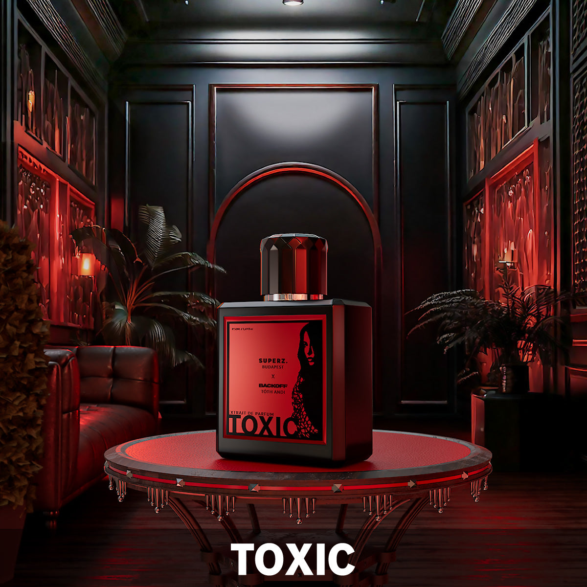 SUPERZ. x BACKOFF von Tóth Andi - Toxic - 50 ml Extrait De Parfum - Unisex