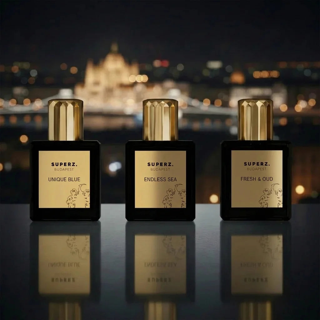 3x10 ml - Best of Fresh - Unique Blue & Endless sea & Fresh & Oud - Unisex