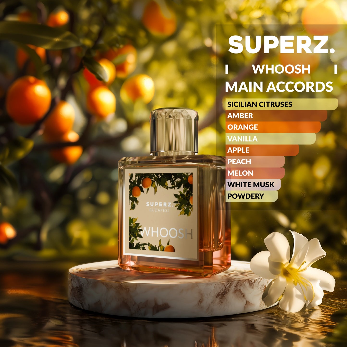 Whoosh - 50 ml Extrait De Parfum - Unisex - im neuen Design!