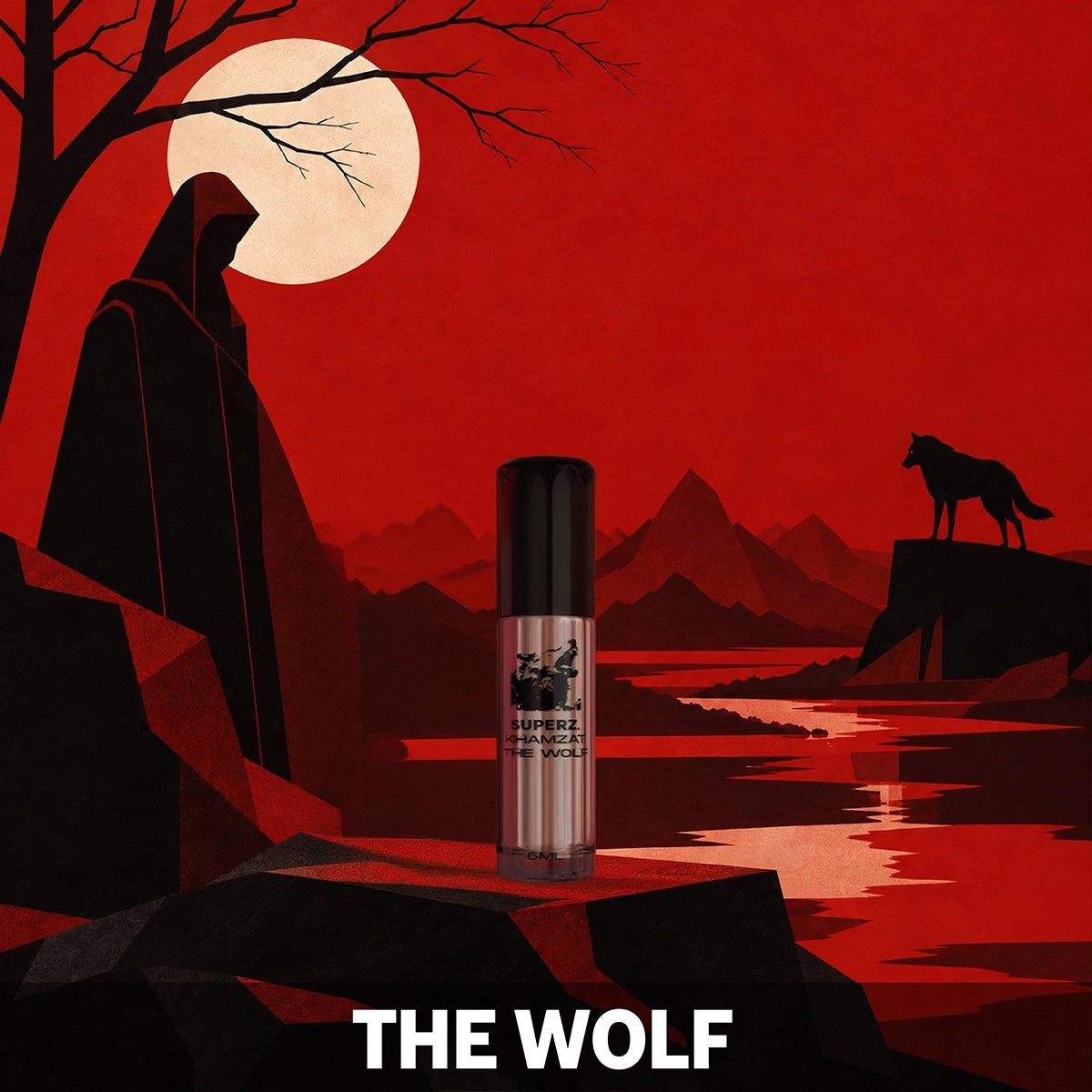 The Wolf - 6 ml Exclusive 100% Perfume oil - Unisex
