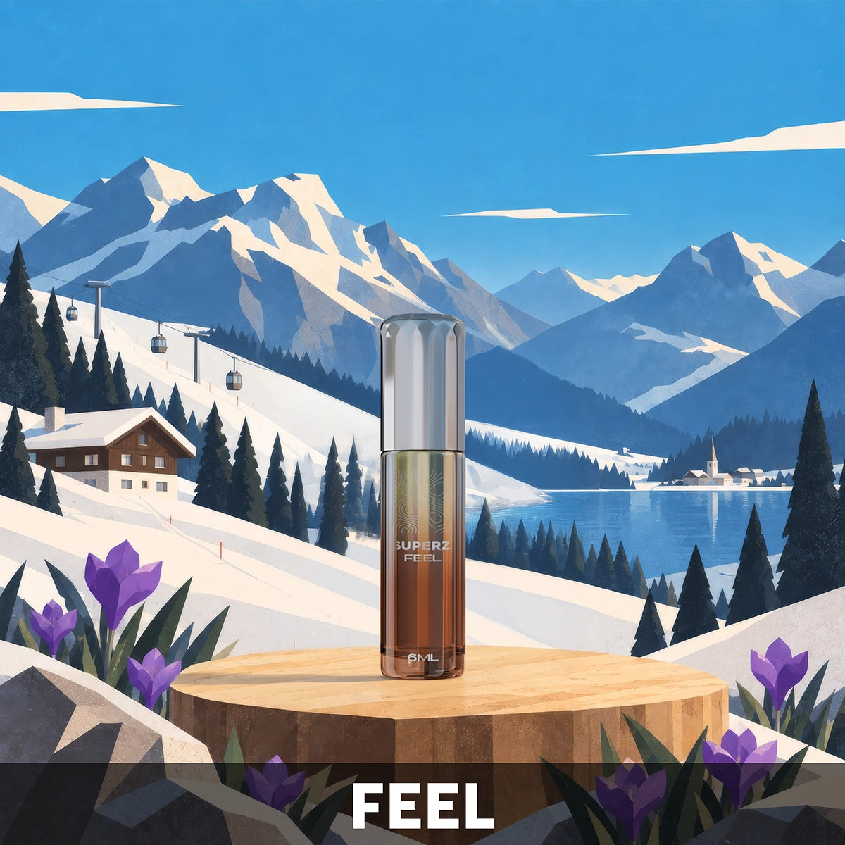 Feel - 6 ml Exclusive 100% Perfume oil - Unisex